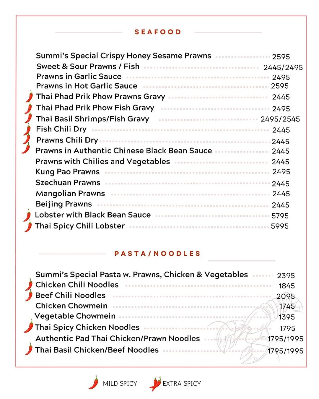 Summi's Menu Page 8